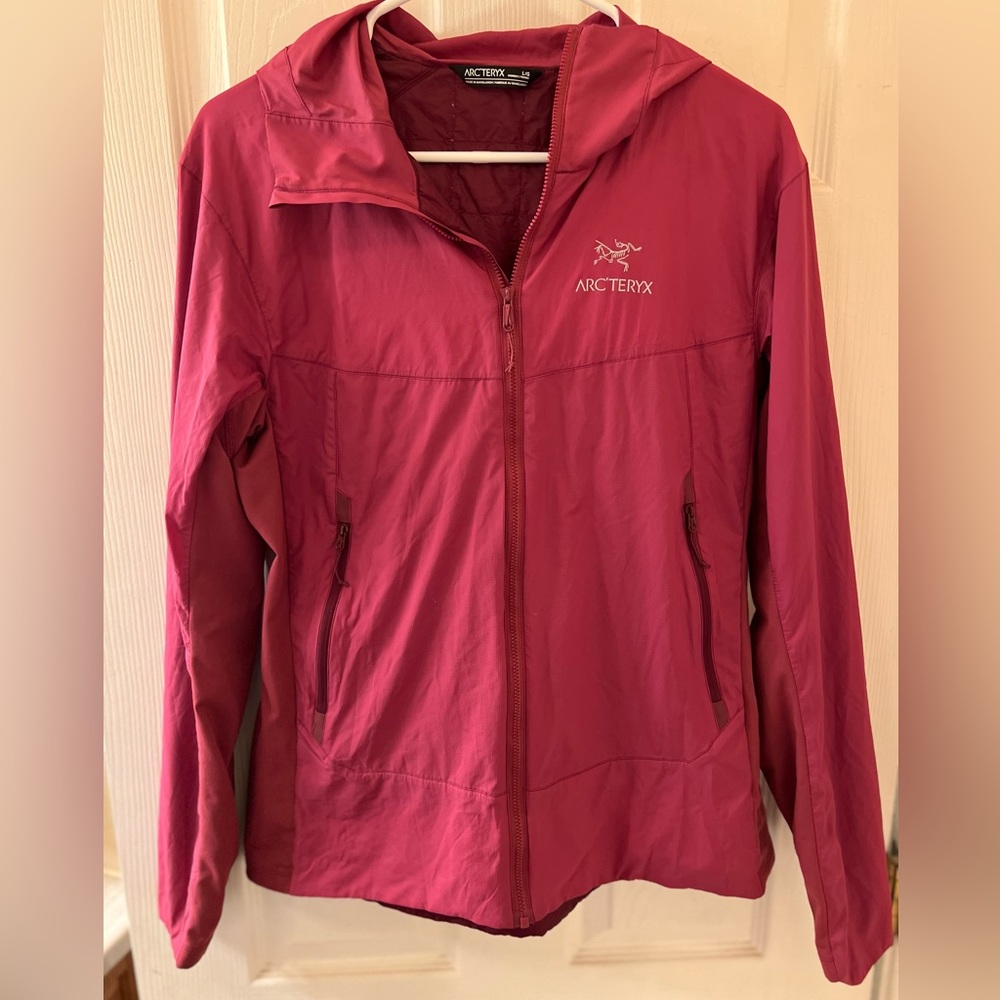 Arc’teryx womens atom sl hoody lightweight pink